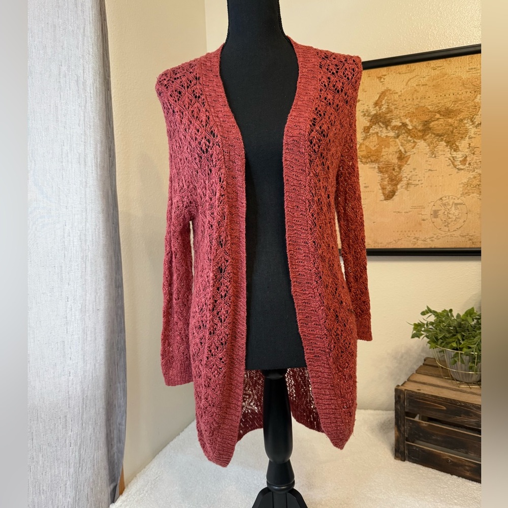 Maurices loose knit open cardigan